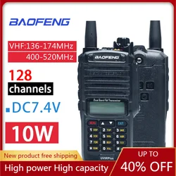 Baofeng – walkie talkie 9R plus, étanche IP67, haute puissance, CB Ham, longue portée de 50 à 20 KM, portable, Radio bidirectionnelle, livraison directe, 2021 