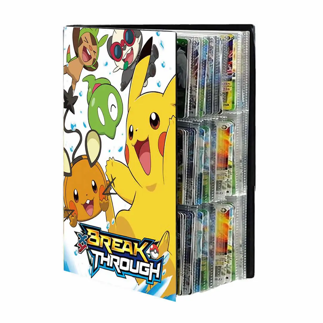 9 карманный альбом Pokemon 432 Коллекция аниме карт книга игра Карта Папка для