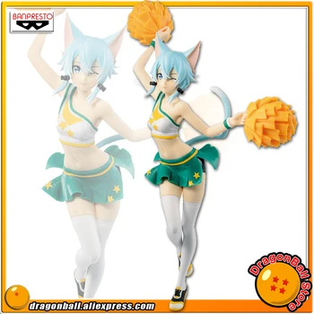 

Japan Anime "Sword Art Online Memory Defrag" Original Banpresto EXQ Collection Figure - Victorious Girl Sinon
