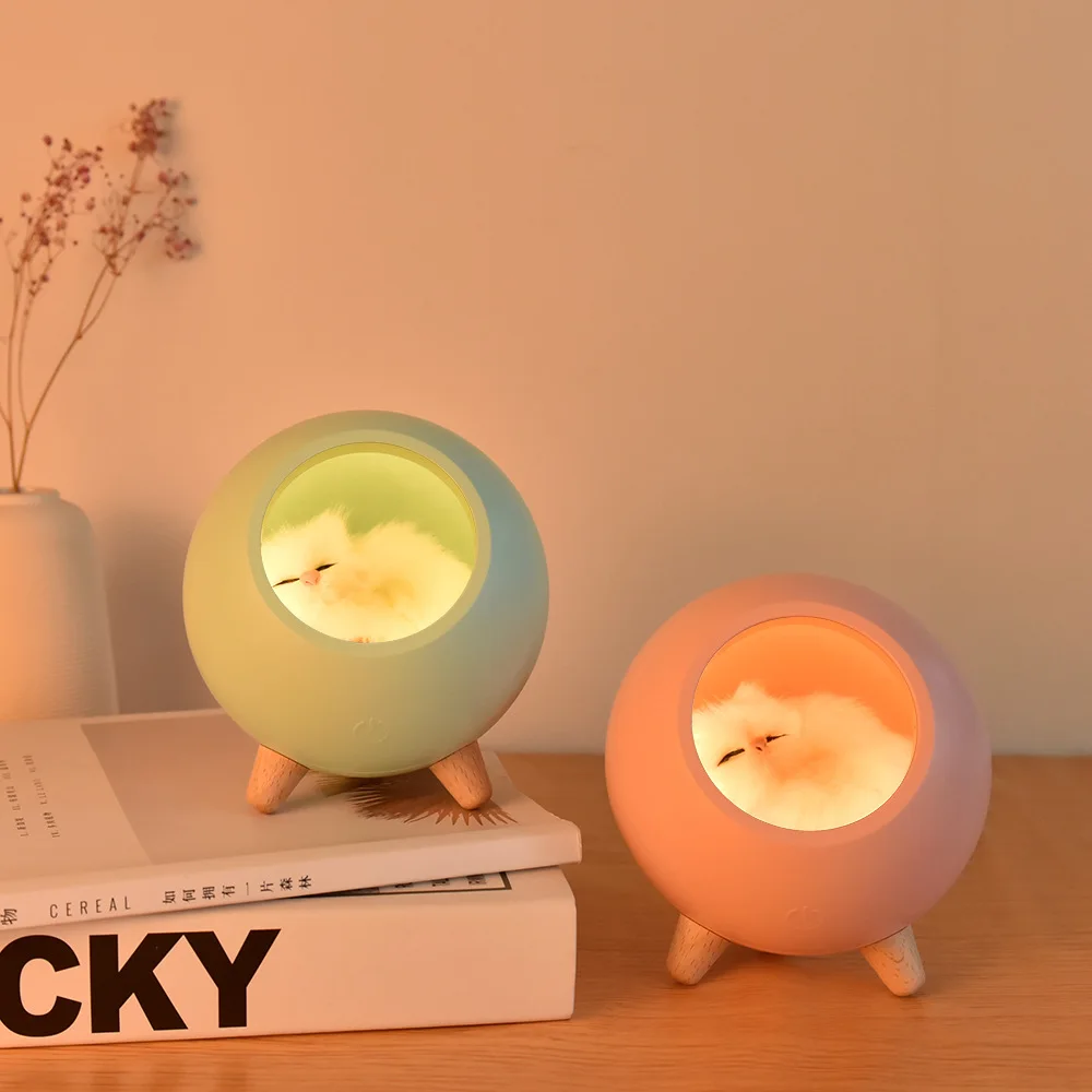 Creative Small Pet House Atmosphere Lamp New Usb Portable Charging Cute