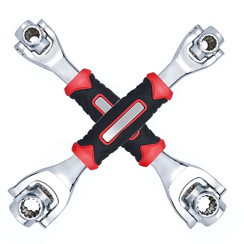 Multitool Socket Wrench 360 Degree Rotary Wrench Combination Hand Tool