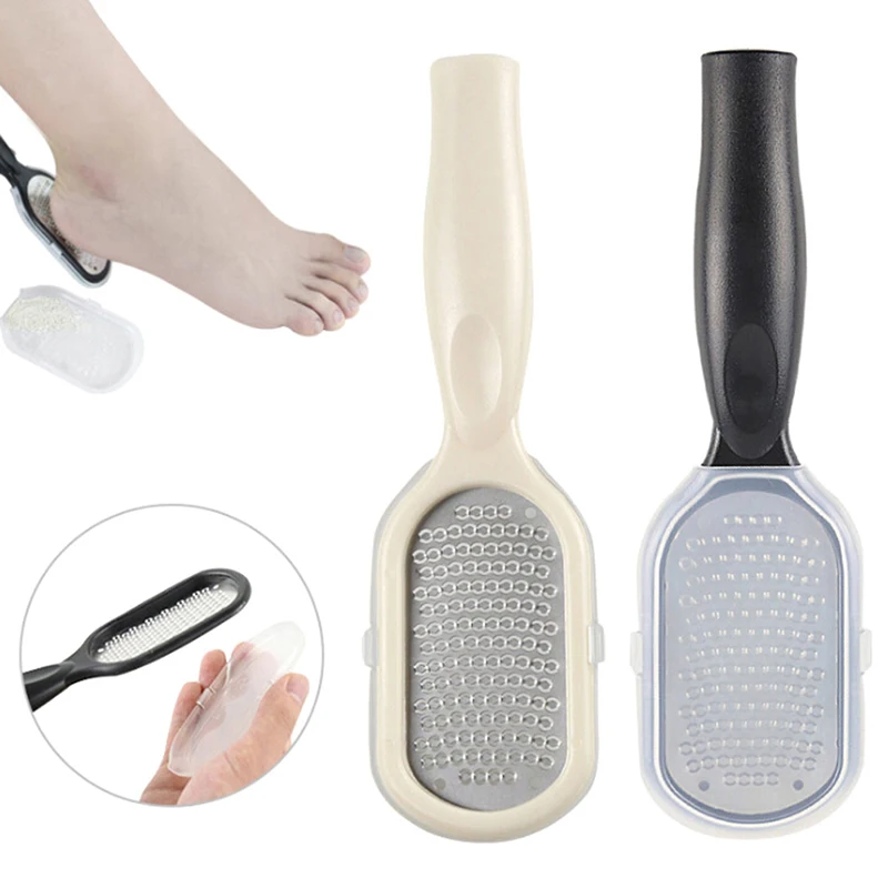 1PCS Practical Foot File Multifunctional Callus Remover Feet Care Pedicure Stainless Steel Scraper Dead Skin Remover