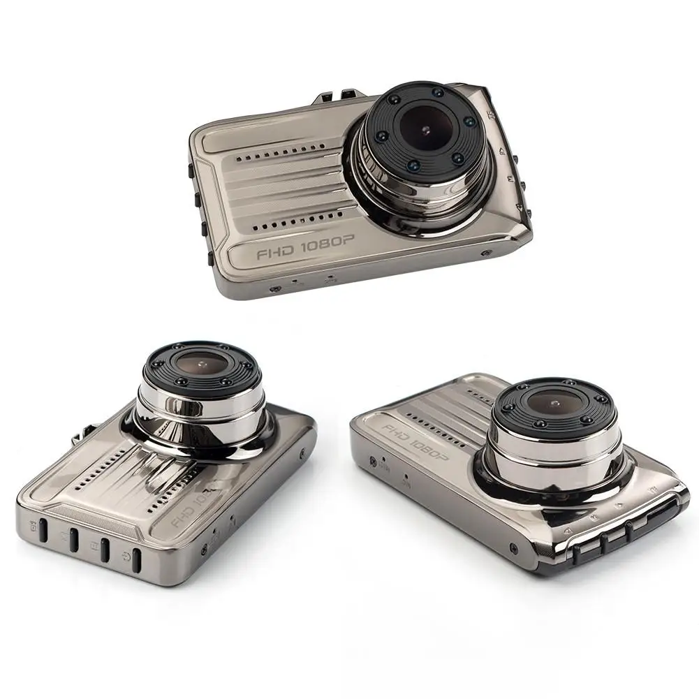 DVR Dash Cam камера заднего вида 3 дюйма 1080P T666 автомобильный металлический корпус супер широкоугольный объектив Автомобильный регистратор для вождения ночной работы