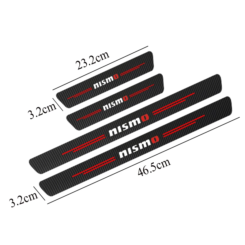 4pcs-Carbon-fiber-car-nismo-car-body-sticker-for-Nissan-Tiida-Sunny-QASHQAI-MARCH-LIVINA-TEANA (1)