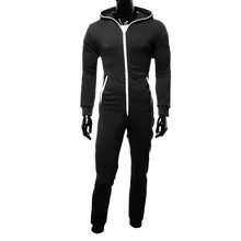 Pyjama Kigurumi à capuche pour homme, vêtement de nuit décontracté, élégant, résistant, garde au chaud et doux, une pièce, vêtements de maison, collection hiver et automne 