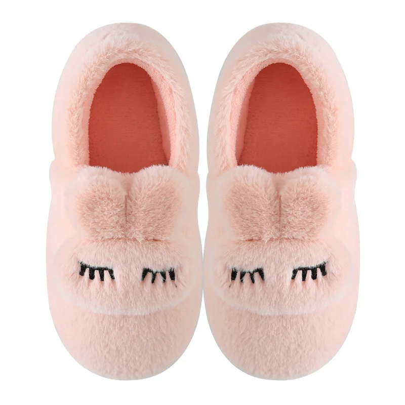 

Cotton Slippers Bag with Indoor Cute Plush Couple Home Home Autumn and Winter Warm Slippers Women's Postpartum Month of Shoes