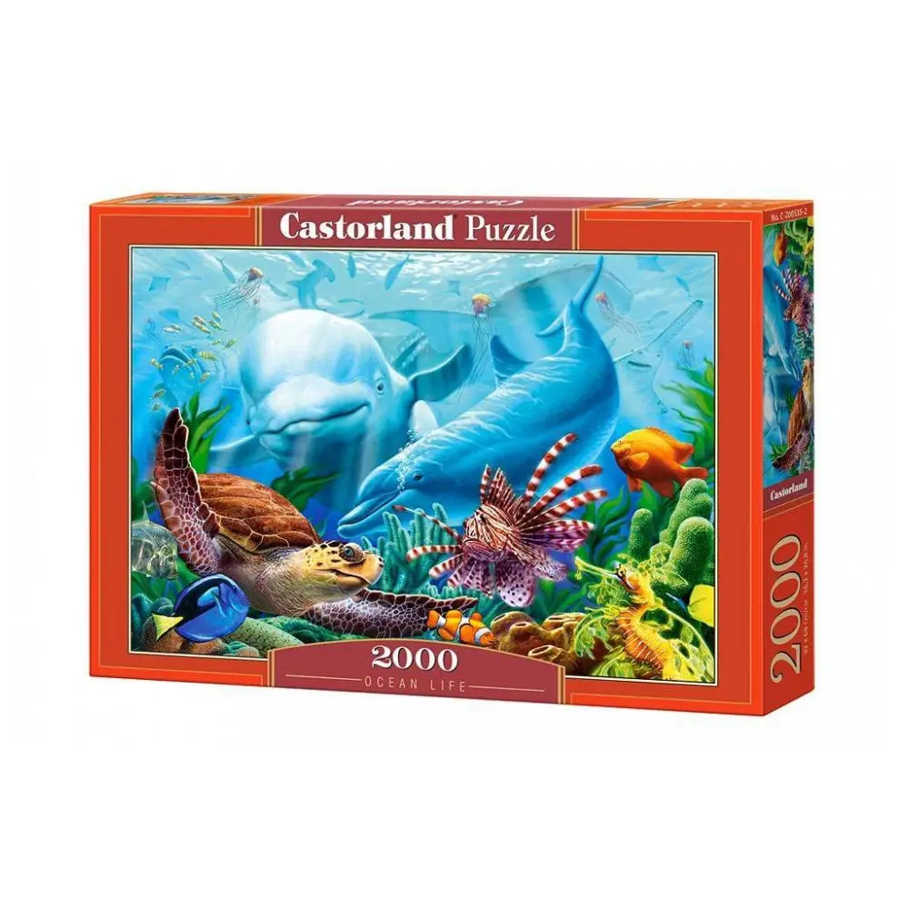 Пазл Жизнь океана Castorland 2000 деталей