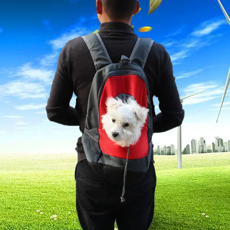 Сумка-переноска для перевозки животных рюкзак сумка переносная дорожная сумка для домашних собак Передняя сумка сетчатый рюкзак голова из