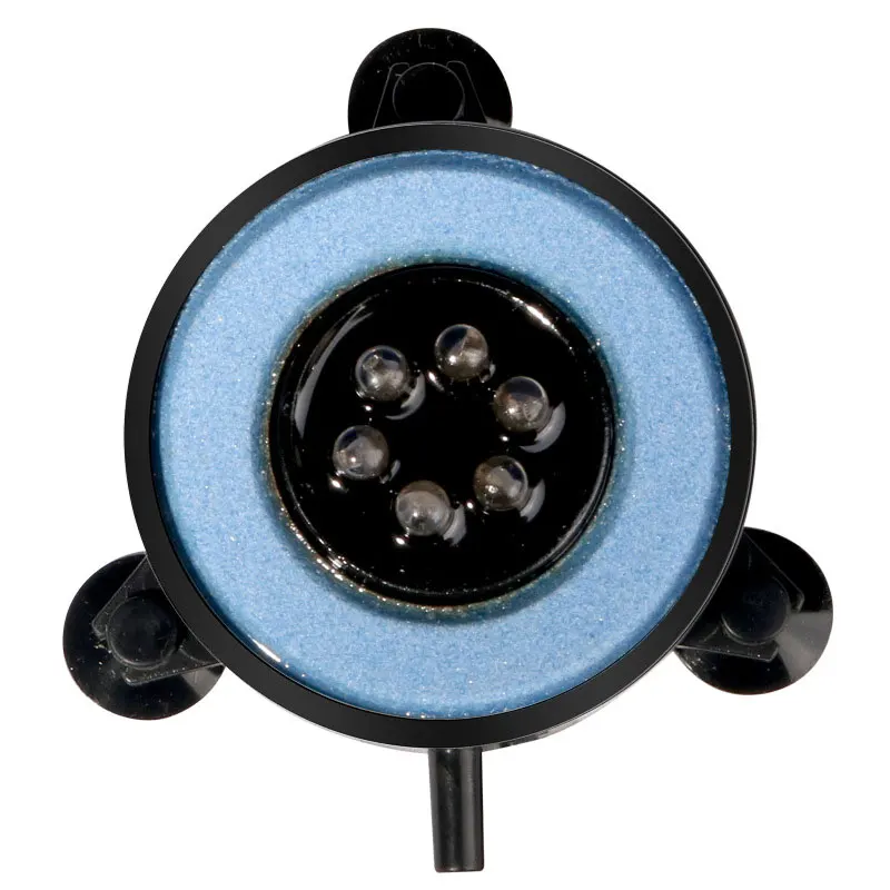 

Fish tank landscaping decoration seven-color aquarium light LED diving light fish tank light gas plate light round bubble light