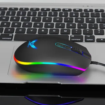 

USB Wired Business Office Mouse Gamer Optical Professional Gamer Mouse Computer Glowing Mouse Games Mice Breathing light