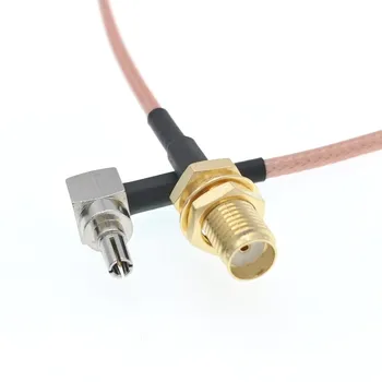 

Wholesales 100pcs SMA Female Jack To CRC9 Male 90 degree RG316 Coaxial Cable 8" 20CM Adapter 3G 4G wifi Antenna Cable