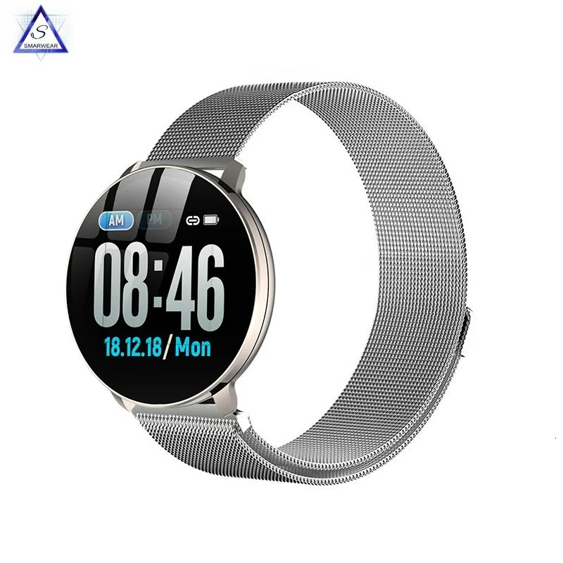 

Smart Watch Men Women Blood Pressure Heart Rate Monitor Fitness Tracker Bluetooth Smartwatch Color Touch Screen