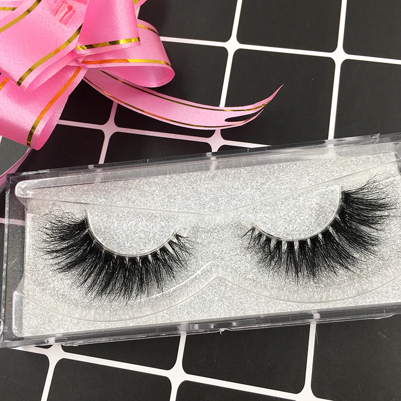 5DL09 clear band mink lashes