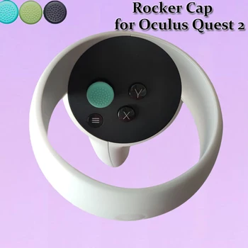 

Rocker Cap for Oculus Quest 2 Handle Silicone Cover Button Protection Cap for Oculus Quest 2 Camera Accessories