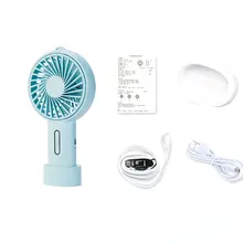 F20 Мини Портативный USB Перезаряжаемый ручной кондиционер летний кулер вентилятор персональный офисный вентилятор для дома