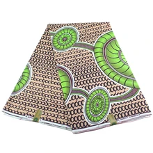 Африканская хлопковая ткань голландская настоящая Новая модная Ткань 6 ярдов африканская батик ткань