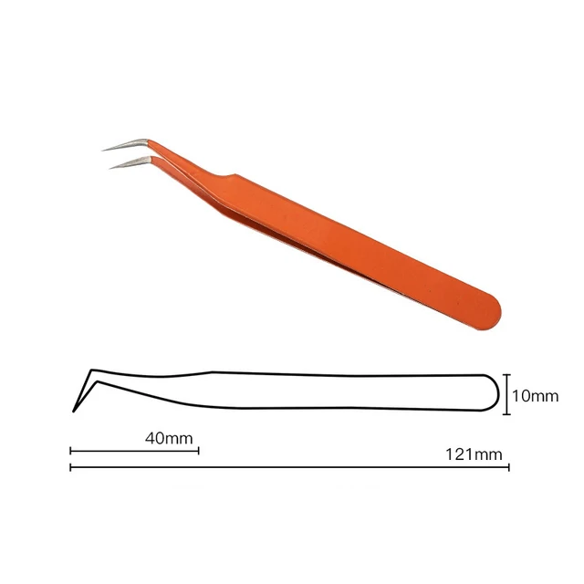 Macaron Color Stainless Steel Tweezers DIY Scrpabooking Tape Sticker Tool Journal Paper Gadgets Practical Portable Tweezers H