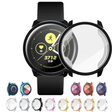 Caso para samsung galaxy assista ativo 2 44mm 40mm protetor de pára-choques hd cobertura completa proteção da tela caso galaxy assista ativo 44