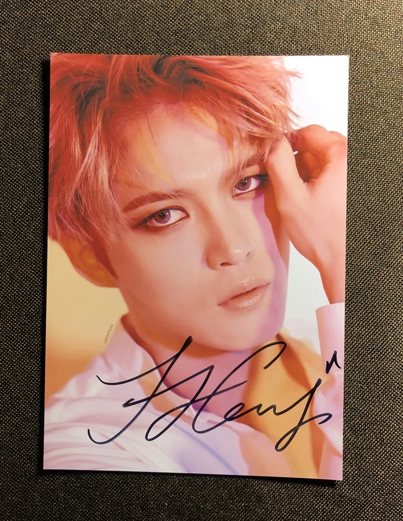 金在中签名照 (2)