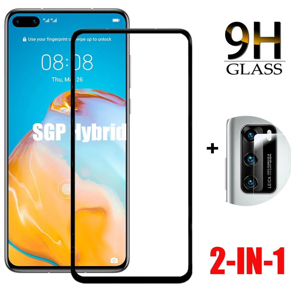 Стекло для объектива камеры hauwei P40 2 в 1 Защитное стекло huawei p 40 30 20 lite p30 p20 pro защита