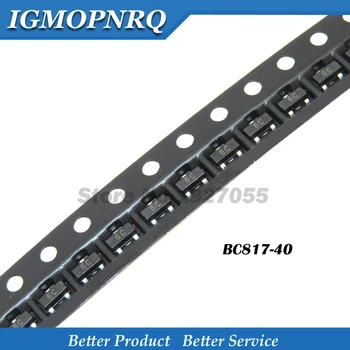 

50pcs BC817-40 BC817 SOT-23 SOT 817-40 6C NPN SOT23-3 general purpose transistor New original 6C