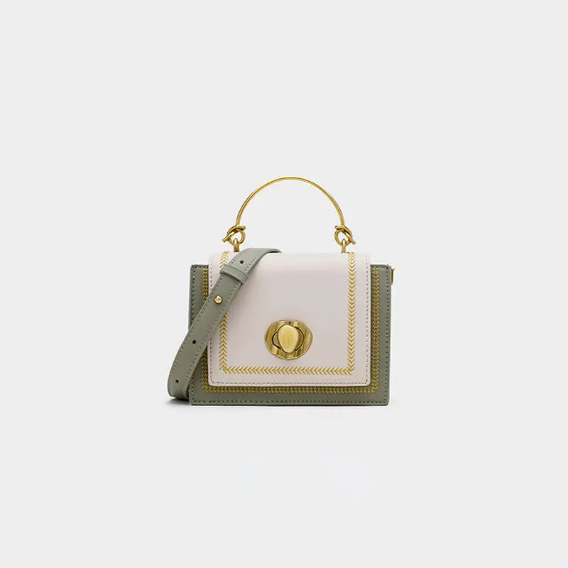 

Brand Designer Vegan Leather Bag Women Style Top Handle Handbag with Long Shoulder Strap Wholesale Small PU Crossbody Purses