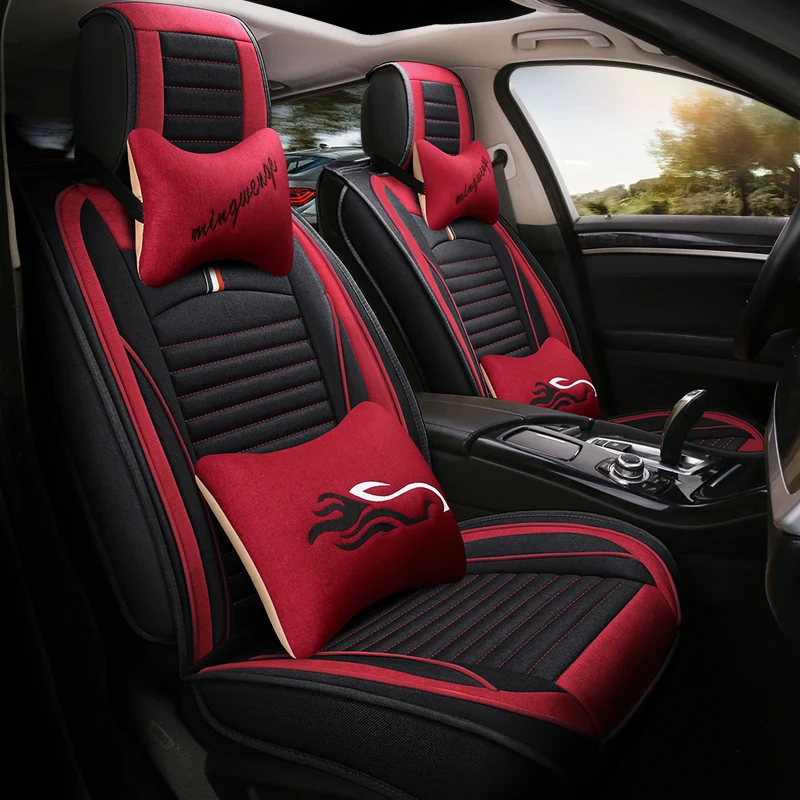  Car Seat Cover Covers Auto Interior Accessories for mercedes benz class c w202 t202 w203 t203 w204 