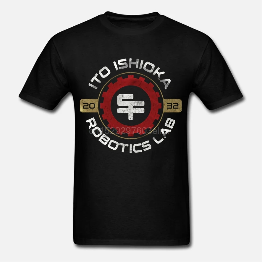 Ito Ishioka Robotics Lab T-Shirt 100% Cotton Big Hero 6 Inspired Sci-Fi Baymax 2019 Unisex Tee |