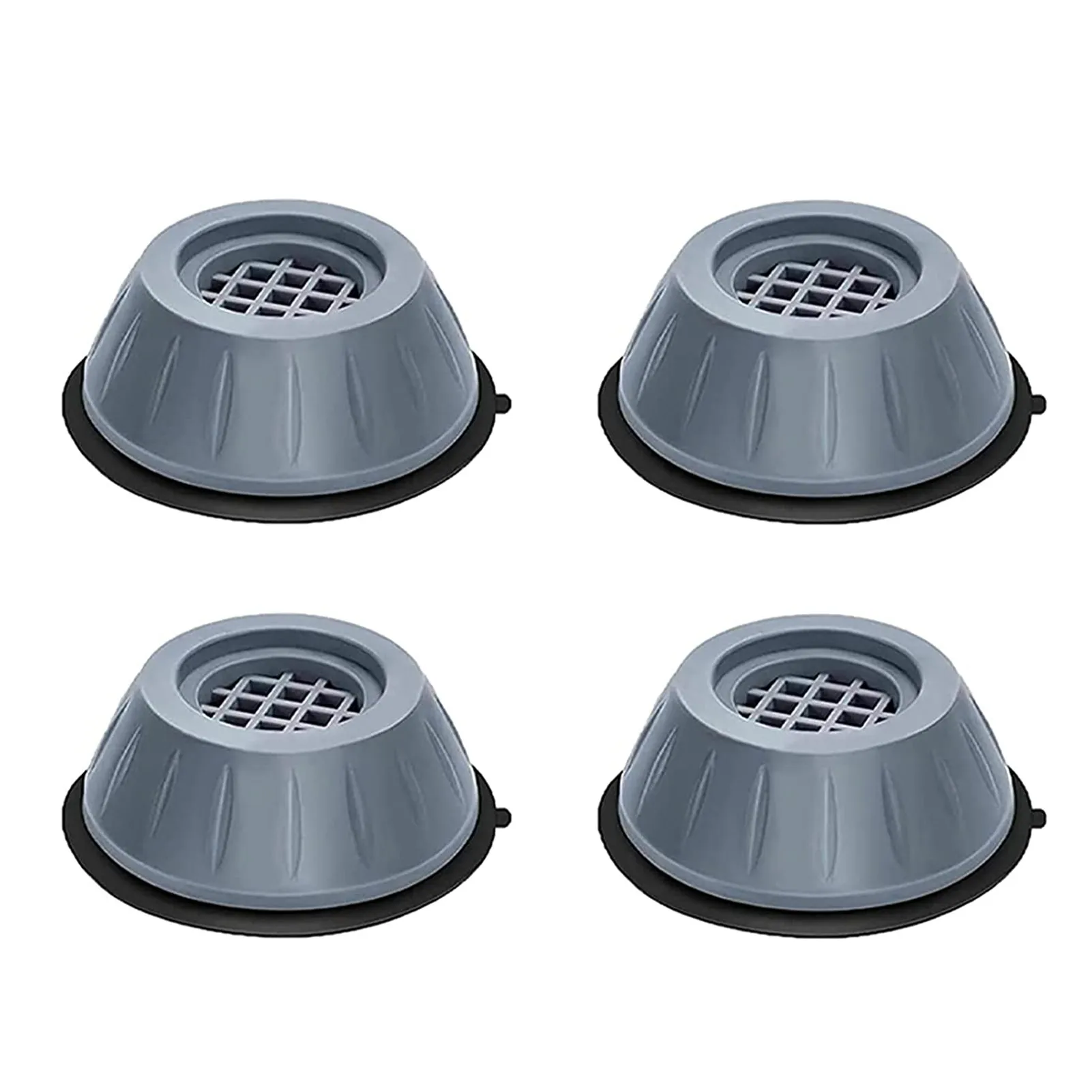 4pcs Foot Pads Washing Machine Washer Feet Pad Anti Slip Rubber Foot Pad Anti-Vibration Support Set For Washing Machines New