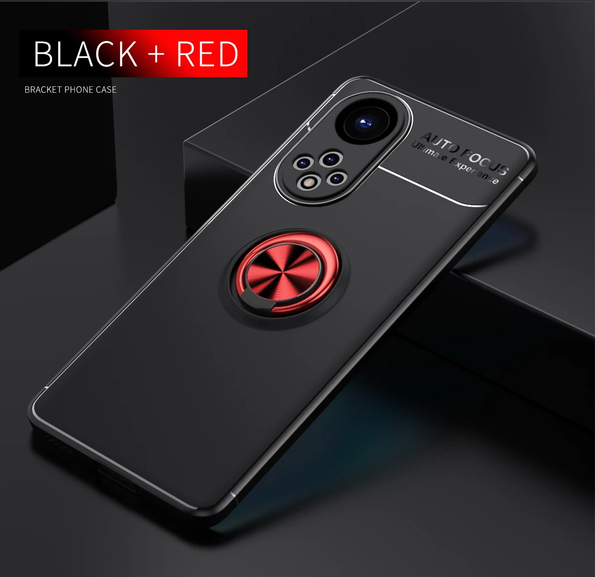 Shockproof Phone Case For Honor 50 Pro SE Paly5t Luxury Car Magnetic Ring Stand Back Cover For Huawei P50 P40 Pro Nova 8 Funda