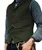 as picture Элегантный мужской костюм жилет бутик шерсть твид Slim Fit Досуг Хлопок Мужской Джентльмен Жилет для делового костюма для свадьбы жениха - Цвет: as picture
