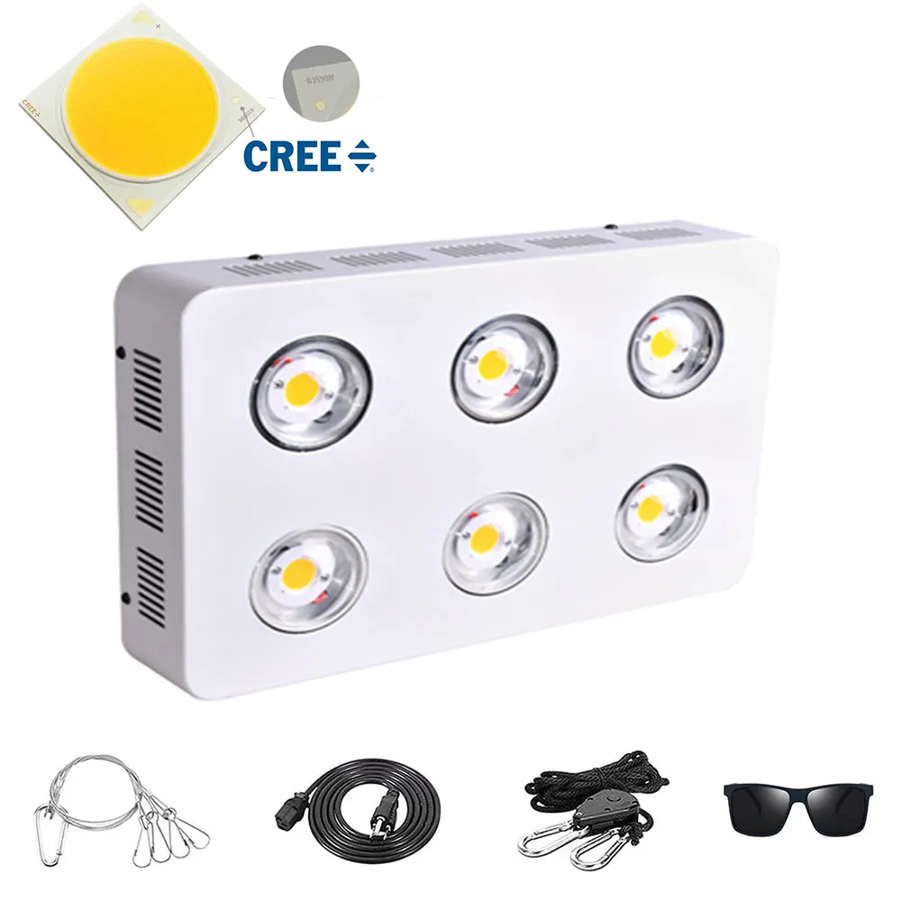600W/1200W/1800W CREE CXA2590 COB светодиодный Grow светильник полный спектр заменить HPS/MHL лампа