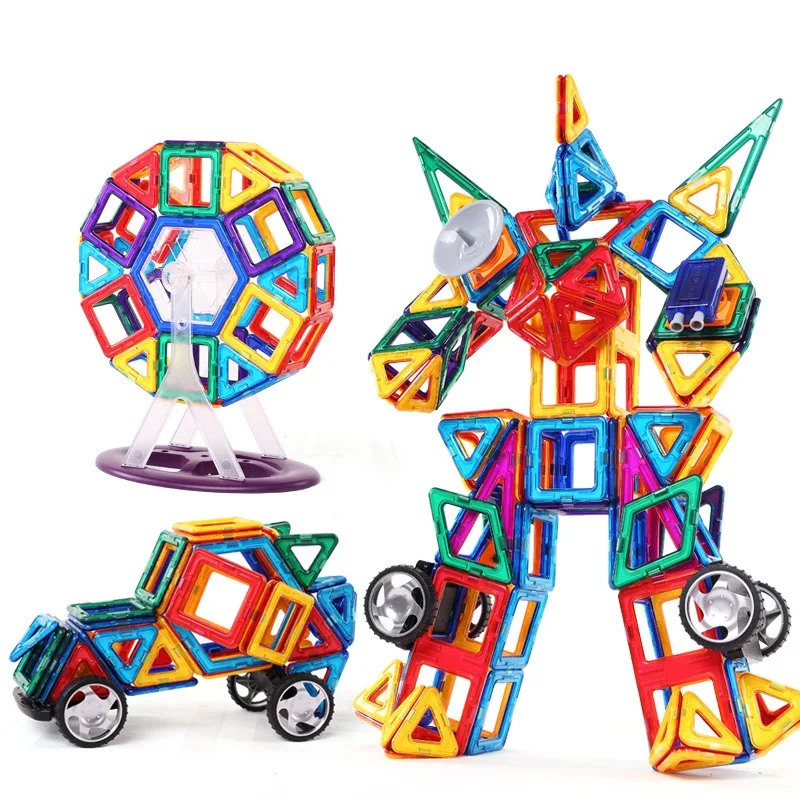 86 Pieces Magnets Building Blocks Toy Educational Learning Kids Game