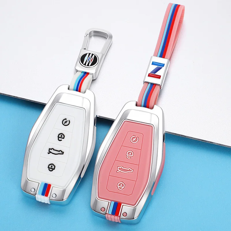 Copertura completa della cassa chiave dell'automobile in lega di zinco per Geely Coolray 2019-2020 Atlas Boyue NL3 Emgrand X7 EX7 SUV GT GC9 Borui accessori auto - Hfabdeeb2394a49768a48e6224e0cf9c8R