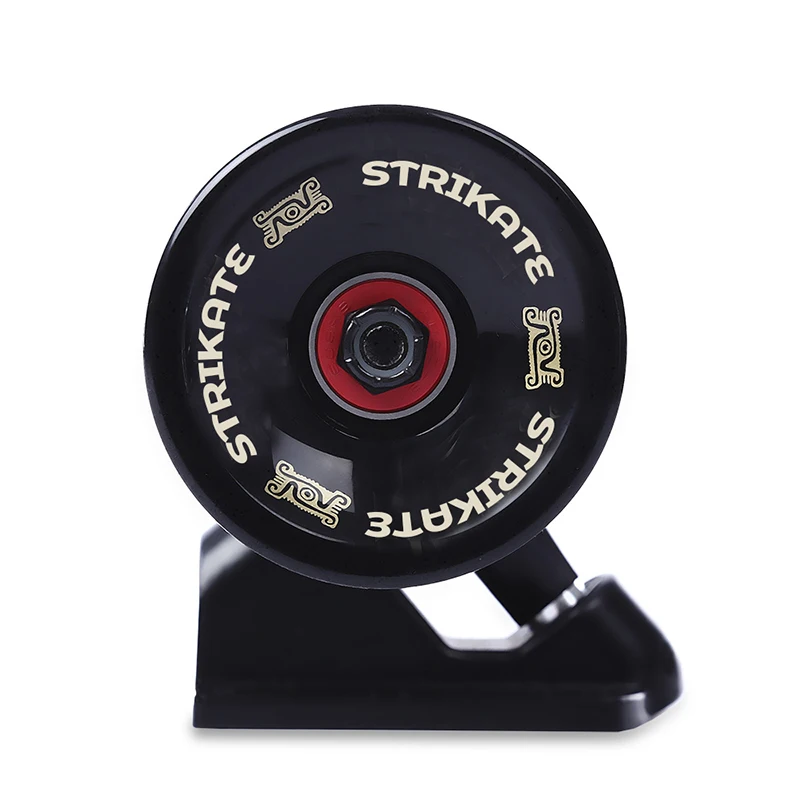 STRIKATE 7inch Longboard Truck with 70mm Wheels Complete 6mm riserpad 35mm hardware T tools Combo