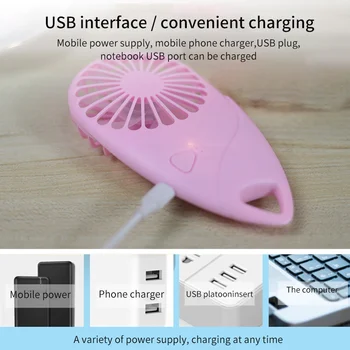 

Mini Portable Pocket Fan Cool Air Hand Held Travel Cooler Cooling Mini Fans Power Desktop Fans USB Charging Outdoors