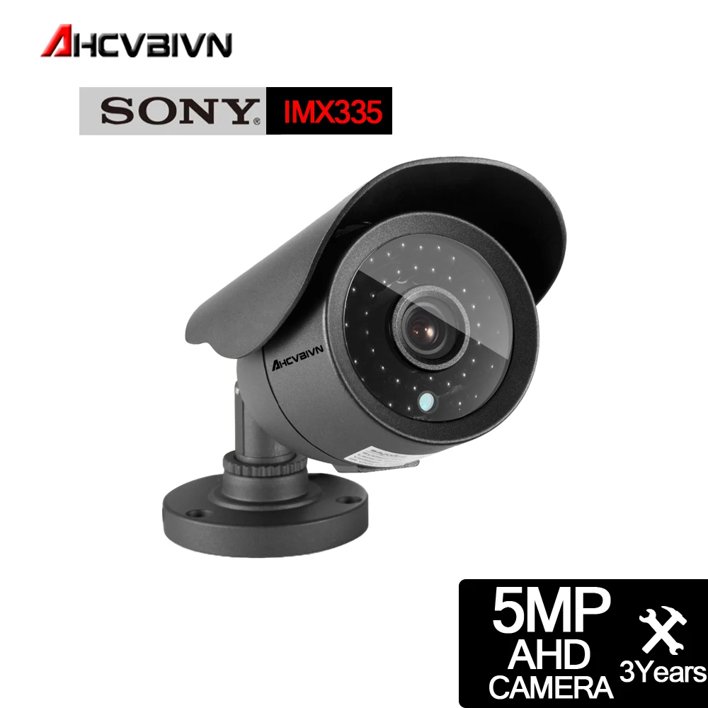 SONY аналог TVI XVI высокой четкости камеры наблюдения 5 мегапикселей 2592*1944P CCTV уличная/уличная камера безопасности ночного видения