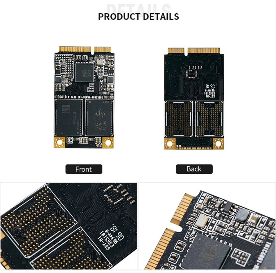 KingSpec mSATA SSD 120 ГБ 240 500 Твердотельный накопитель (SSD жесткого диска SATA III 64 Гб 128 256 512 1