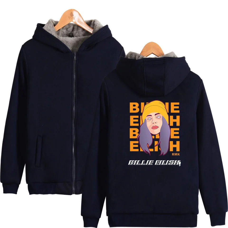 Новинка, худи Billie Eilish для женщин и мужчин, модный спортивный костюм Bad Guy, пальто на молнии, уличная одежда для подростков, хип-хоп, унисекс, футболки, толстовки