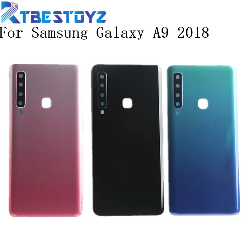 Задняя крышка батарейного отсека + объектив камеры для Samsung Galaxy A9 2018 A920 | Мобильные