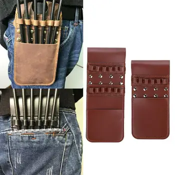 

Strong 3 Colors Artificial Leather Shooting Arrow Accessories Arrow Box Arrow Package Bowstring Outdoor Sports Arrows Bag