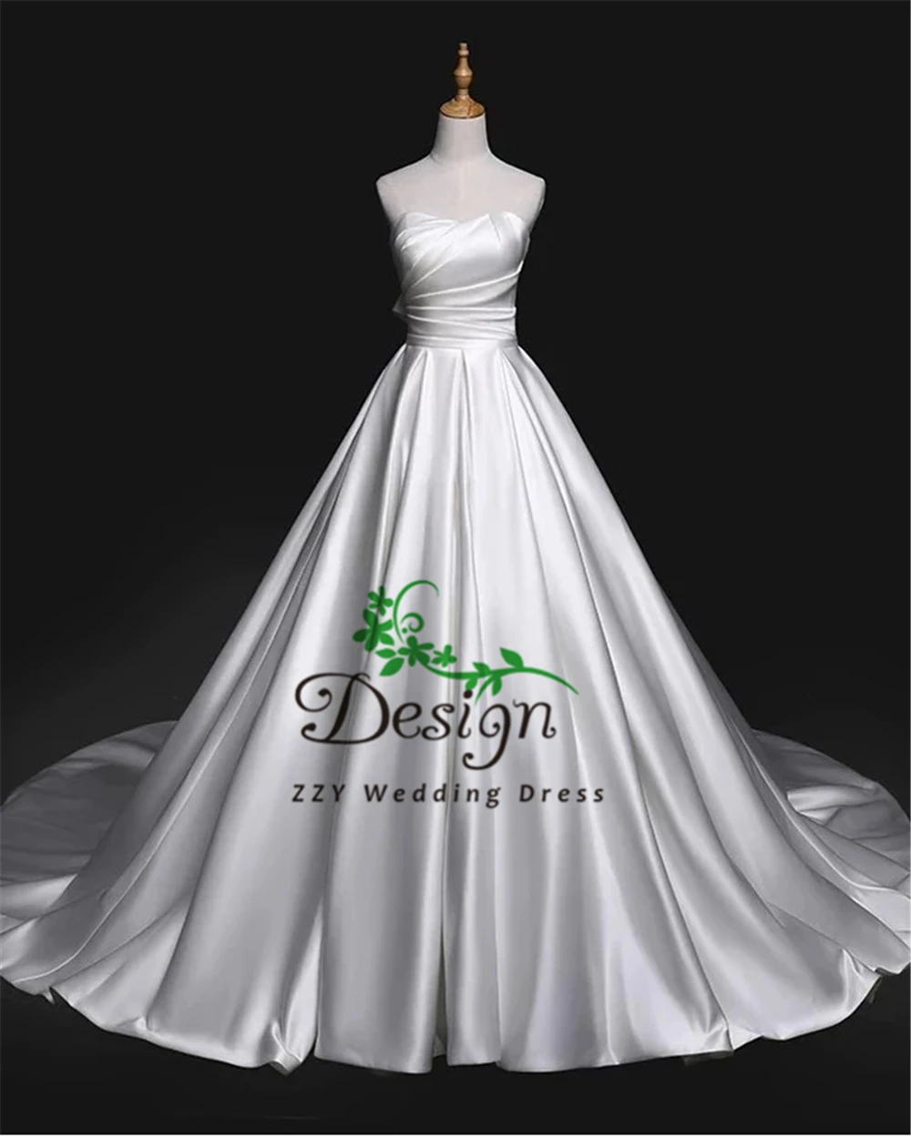 Винтажное белое вечернее платье в складку на шнуровке, Милое Свадебное платье с вырезом, бальное платье, атласное платье принцессы, vestido de