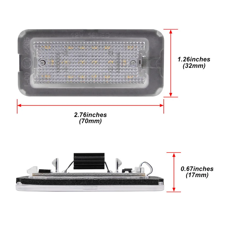 CANbus ���� ȭ��Ʈ LED ��ȣ ��ȣ�� ����, �Ǿ�Ʈ 500, �ƹٽ� 500, 2007-2020, OEM 51800482, 2 �� ����