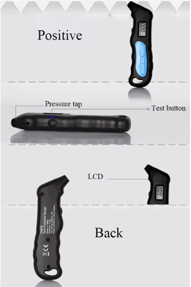 car tire pressure monitor Digital Auto Car Truck Air Tire Pressure Gauge Tester LCD Screen Manometer Barometers Meter for Motorcycle Automobile