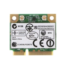 Для Azurewave AW-NB037H 802.11nbg+ Bluetooth 3,0 Беспроводная мини PCI-E Wifi карта S19 19 Прямая поставка
