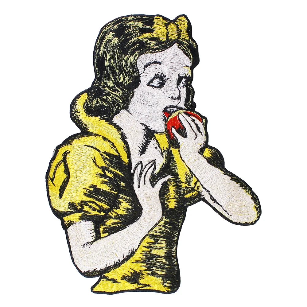 961 1 шт., сделай сам, нашивки для девочек, вышивка, тигр, Орел, кролик, собака, блестки, ткань, белая, принцесса, аппликация, ПРИШИТАЯ для одежды, аксессуары - Цвет: 961