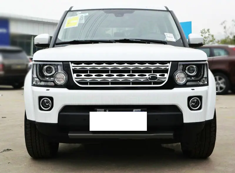 Для Land Rover LR4 черная хромированная сотовая решетка бамперные вентиляционные отверстия крышки новости 1 шт