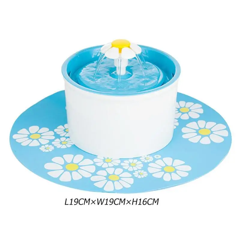 Automatic Cat Water Fountain 1.6L Electric Water Fountain Dog Cat Pet Drinker Bowl Pet Cat Drinking Fountain Dispenser New