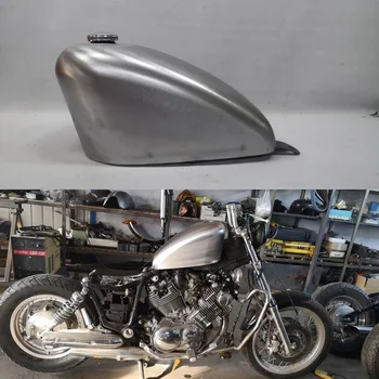 

FOR YAMAHA XV750 1988-1998 Year Modified Bobber Sportster Style Peanut tank 10L