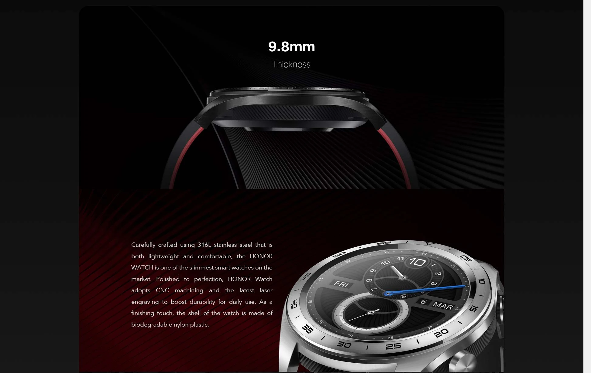 Huawei Honor Watch Magic умные часы gps 5ATM водонепроницаемый трекер сердечного ритма трекер сна работает 7 дней напоминание о сообщениях